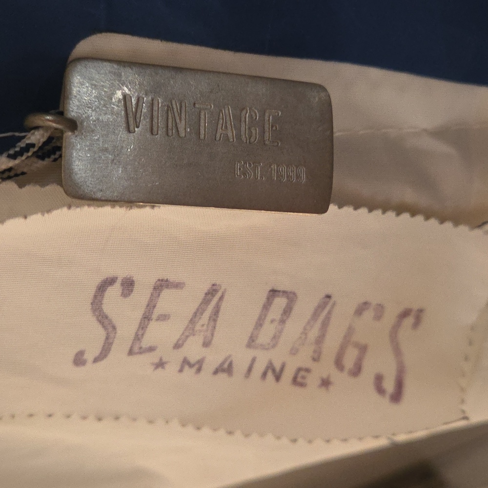 Vintage Sea Bag Maine Tote - Picture 2 of 5